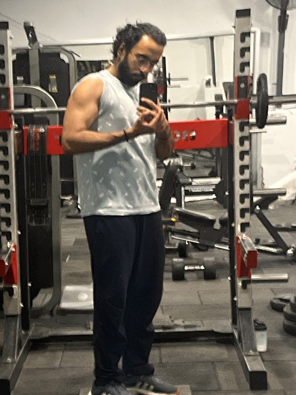 After gym progress